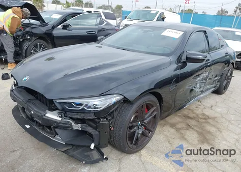 2025 BMW M8 Gran Coupe Competition z USA, uszkodzony, nr VIN WBSGV0C05SCT69698